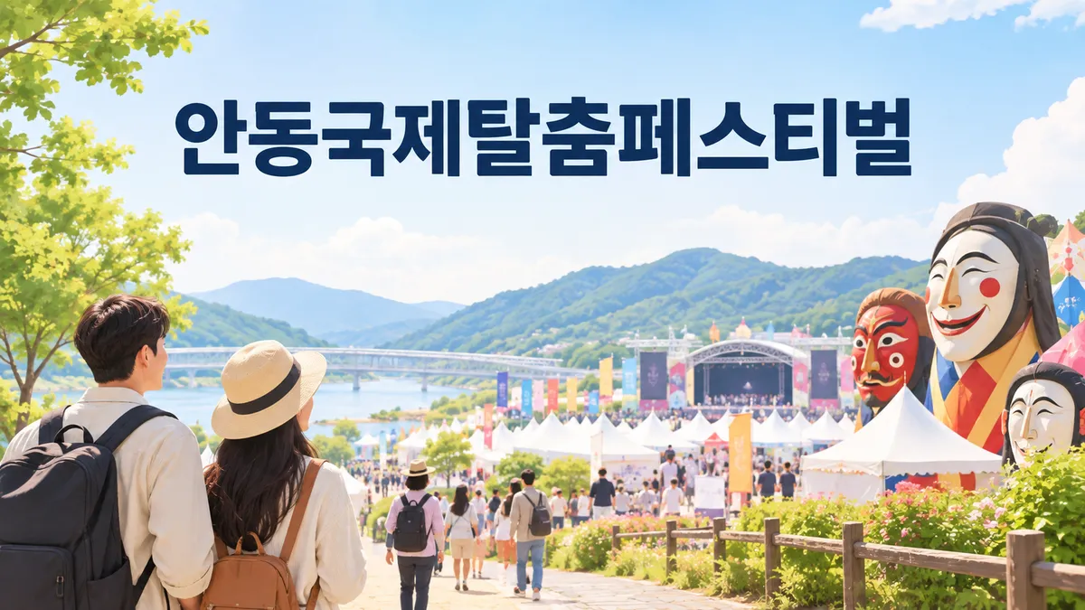 안동국제탈춤페스티벌 — 축제장은 무료, 공연장은 1매 1회입니다