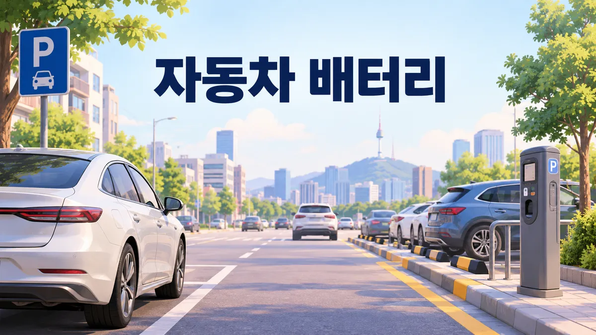 자동차 배터리 — 3년 넘겼으면 첫 한파에 걸립니다