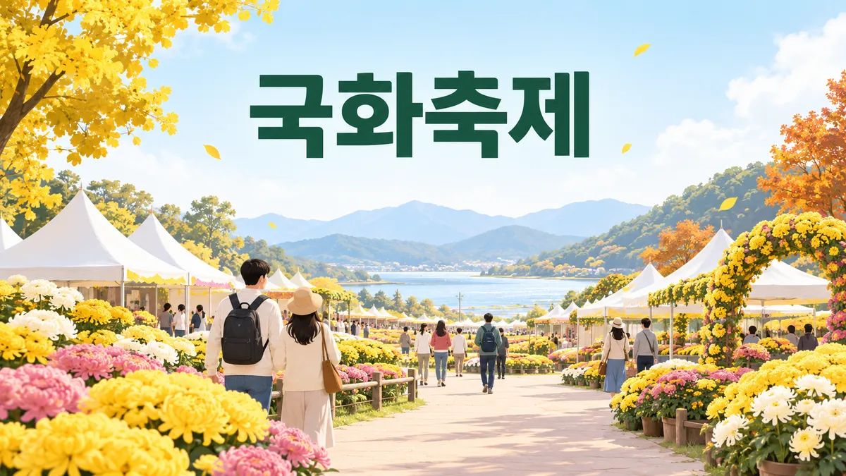 국화축제 — 함평만 유료, 사전예매는 10월 22일에 끝납니다