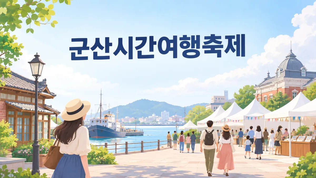 군산시간여행축제 — 기념품을 먼저 신청하면 나머지를 못 씁니다
