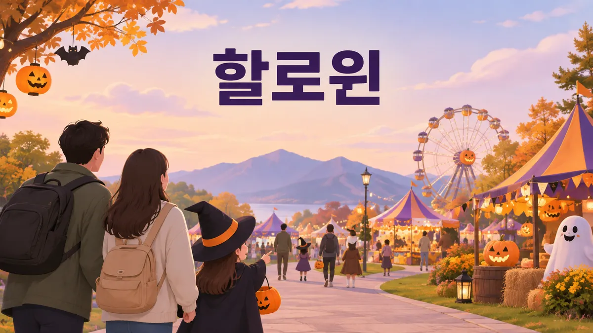 할로윈 — 10월 31일, 정부 대책기간은 24일부터입니다