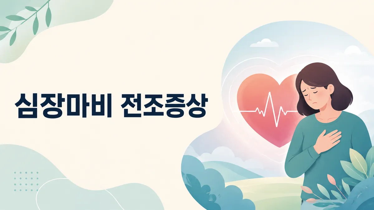 심장마비 전조 증상과 예방 — CPR 주의점