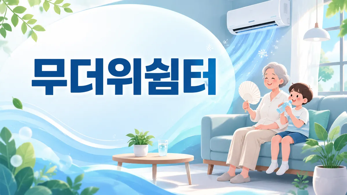 무더위쉼터 — 5월 15일부터 무료로 문 엽니다