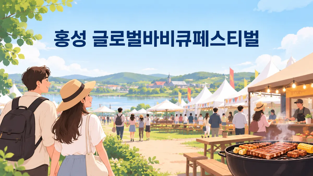 홍성 글로벌바비큐페스티벌 — 입장 무료, 토요일엔 하루 22만 명이 몰렸습니다