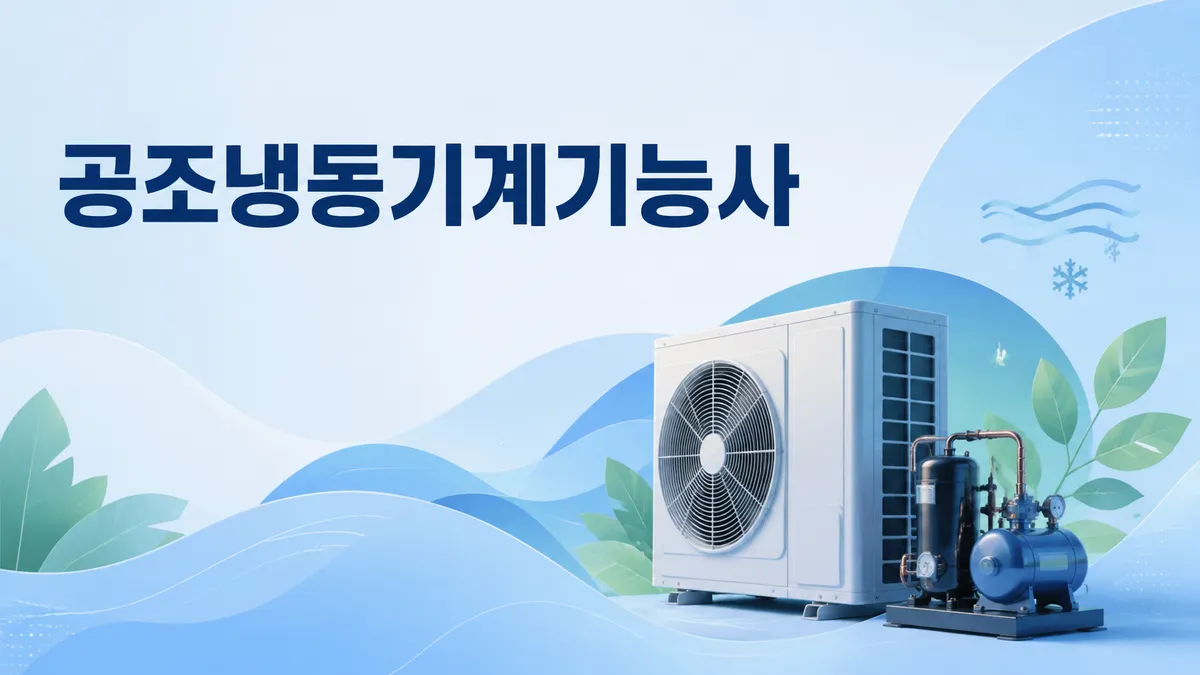 공조냉동기계기능사 — 실기에 동관작업이 있습니다