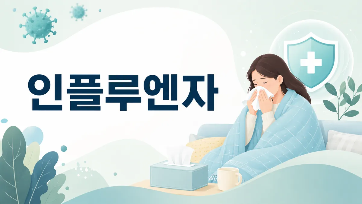 인플루엔자 증상과 치료 — 감기와 차이