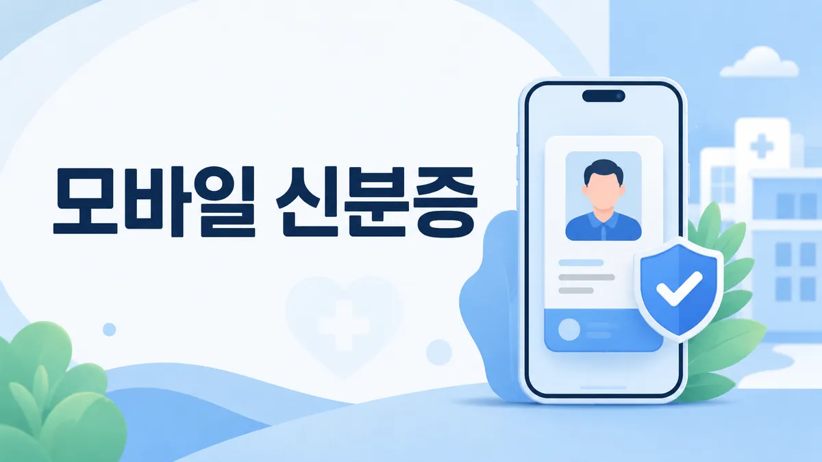 모바일 신분증 발급 — 폰 바꾸면 재방문