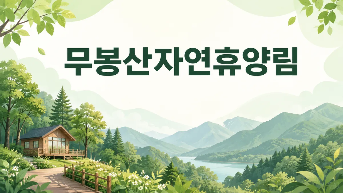 무봉산자연휴양림 — 이틀은 화성시민 몫입니다