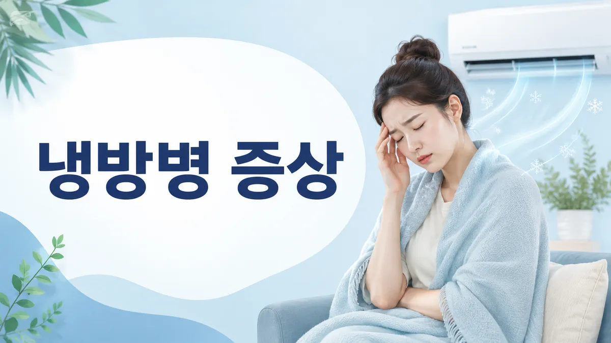 냉방병 증상과 예방 — 여름 감기가 아닙니다