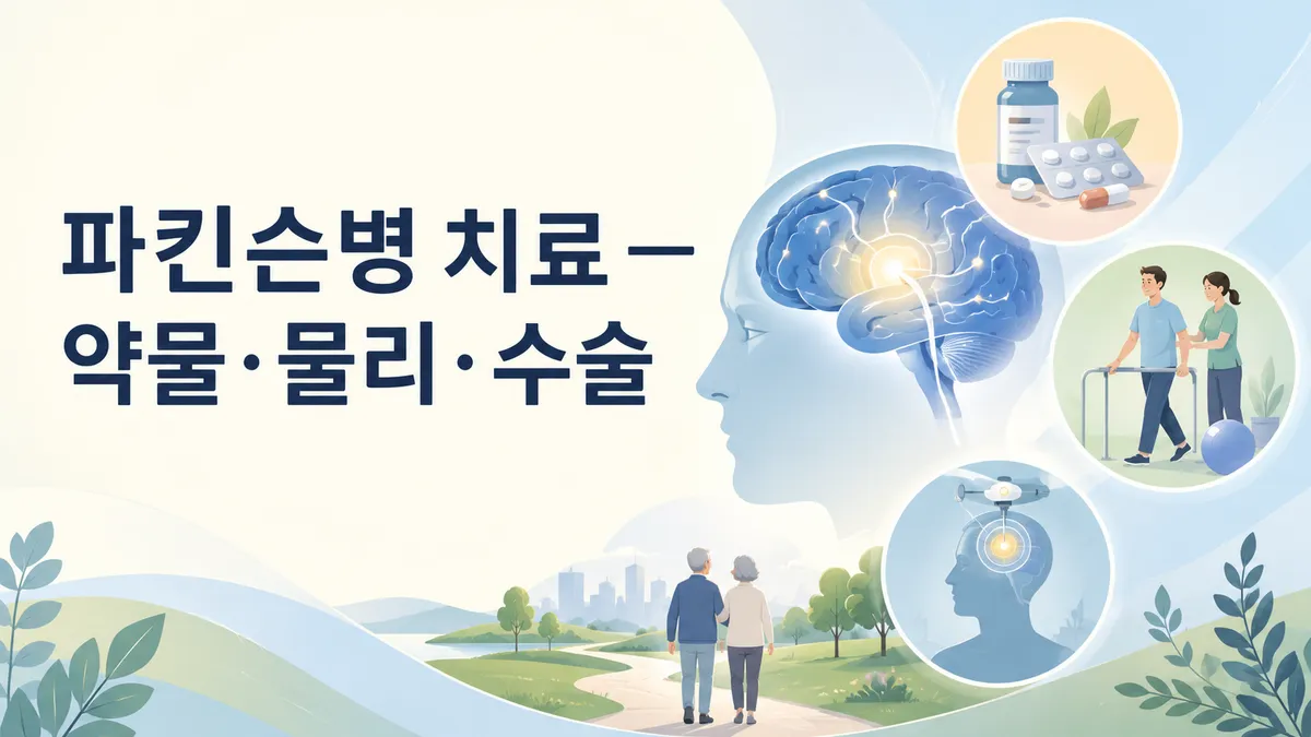 파킨슨병 치료 — 약물·물리·수술