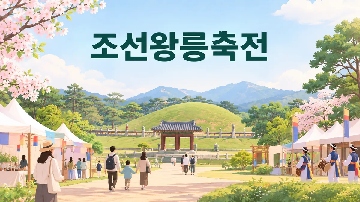 조선왕릉축전 — 유료는 4개뿐, 왕릉 입장은 만 24세 이하·65세 이상 무료입니다