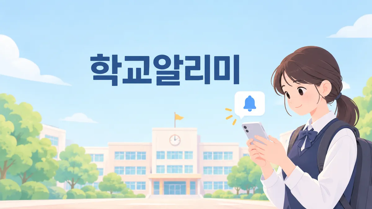 학교알리미 — 찾는 항목이 없다면 아직 안 올라온 겁니다