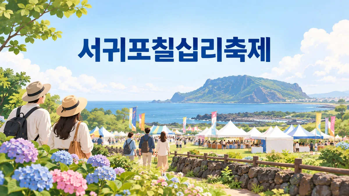 서귀포칠십리축제 — 퍼레이드가 올해는 금요일 16시입니다, 토요일에 가면 못 봅니다