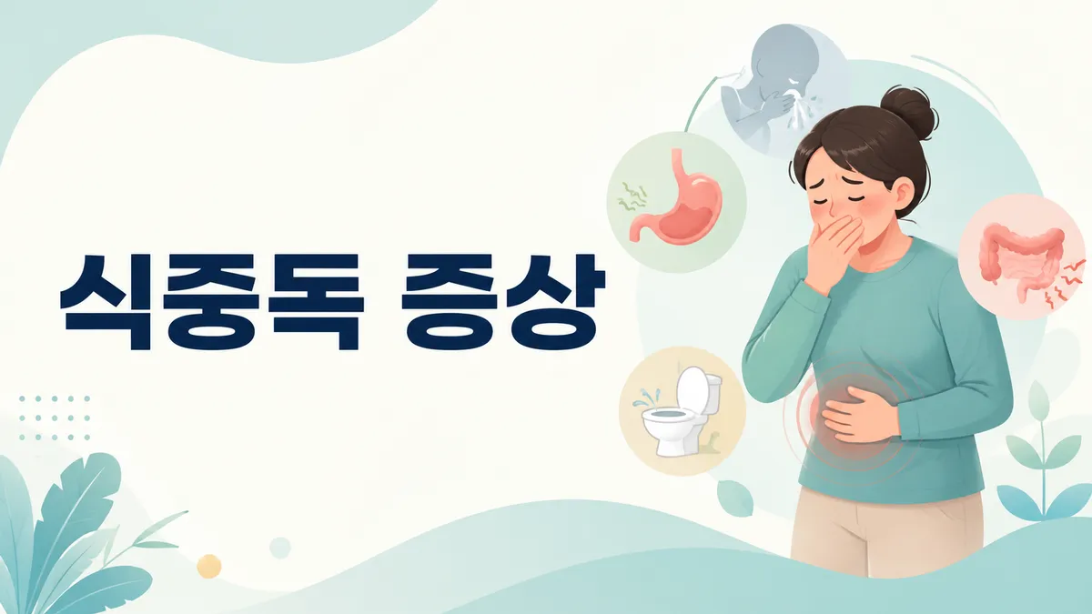 식중독 증상과 예방 — 겉만 익히면 소용없습니다