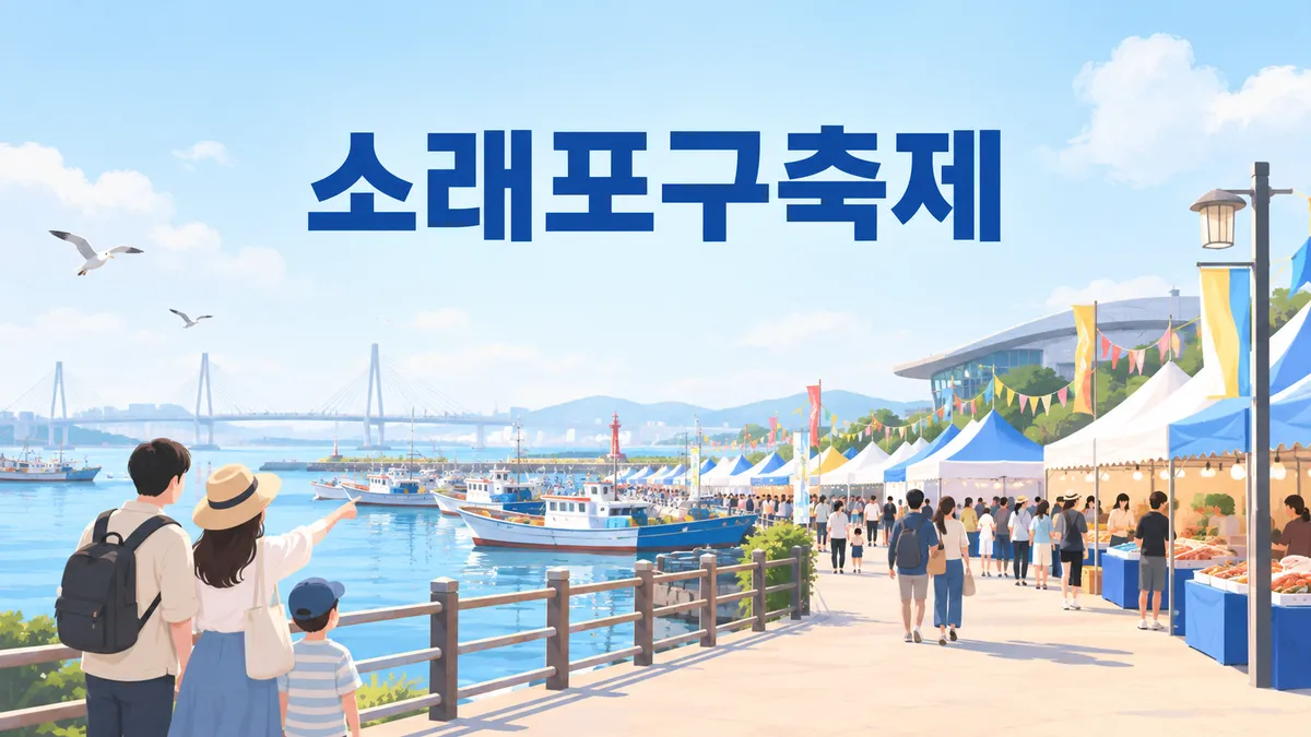 소래포구축제 — 불꽃쇼는 첫날과 마지막 날 이틀뿐입니다