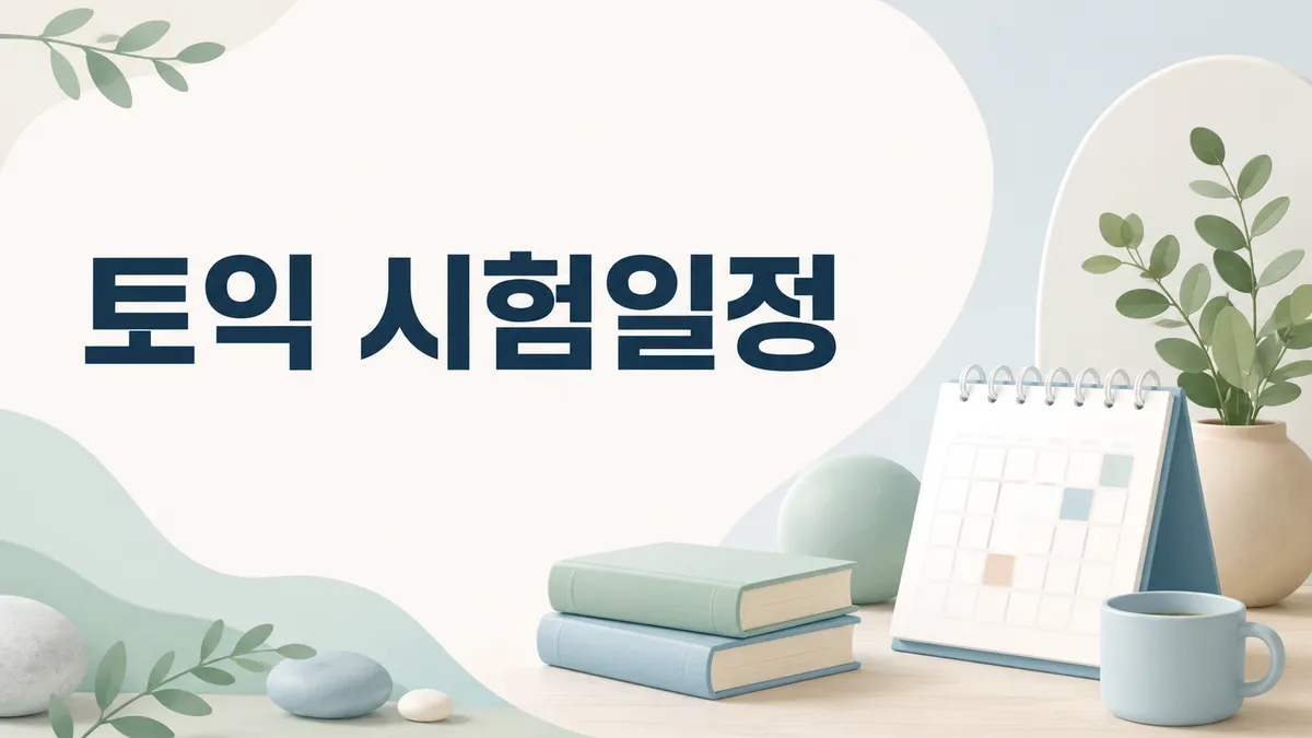 토익 시험일정 — 성적은 2년 지나면 무효