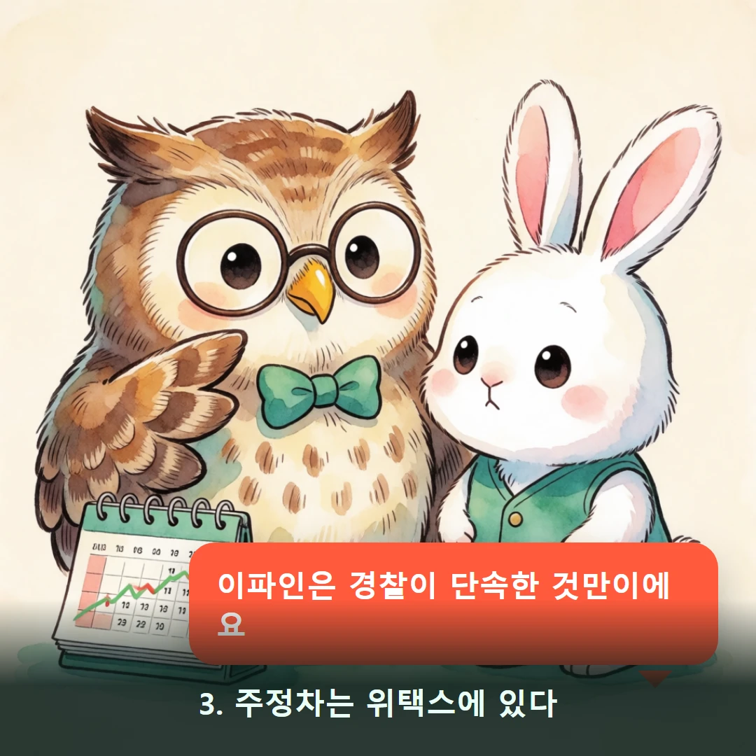 웹툰 3컷 — 3. 주정차는 위택스에 있다 (이파인은 경찰이 단속한 것만이에요)