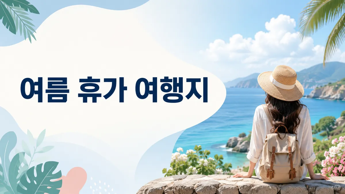 여름 휴가 여행지 — 휴양림은 예약이 추첨제입니다
